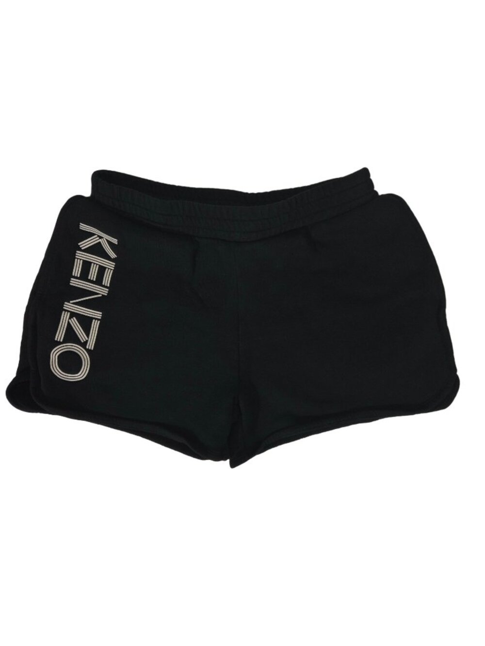 Kenzo Paris Sweat Short Shorts S 100% Cotton Spell out Logo